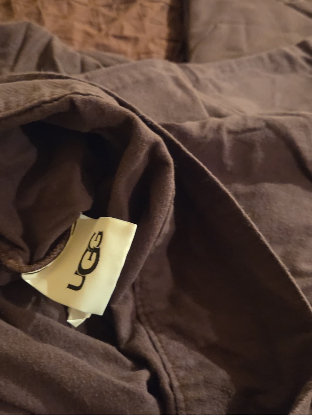 UGG Chocolate Brown King Sheet Set - Flannel